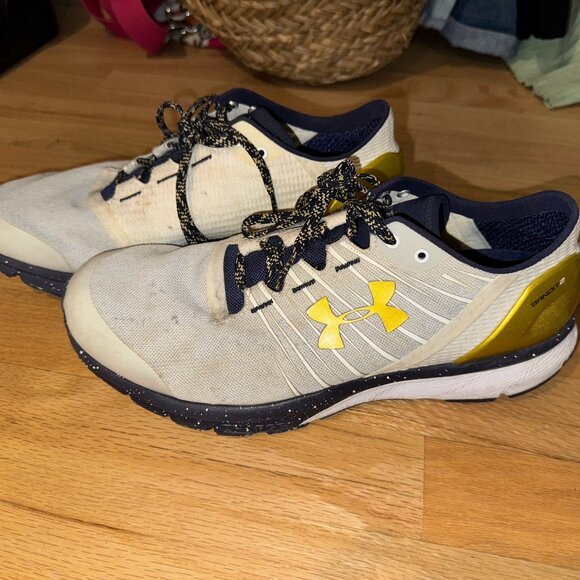 Under Armour Bandit Notre Dame Sneakers - Picture 1 of 3